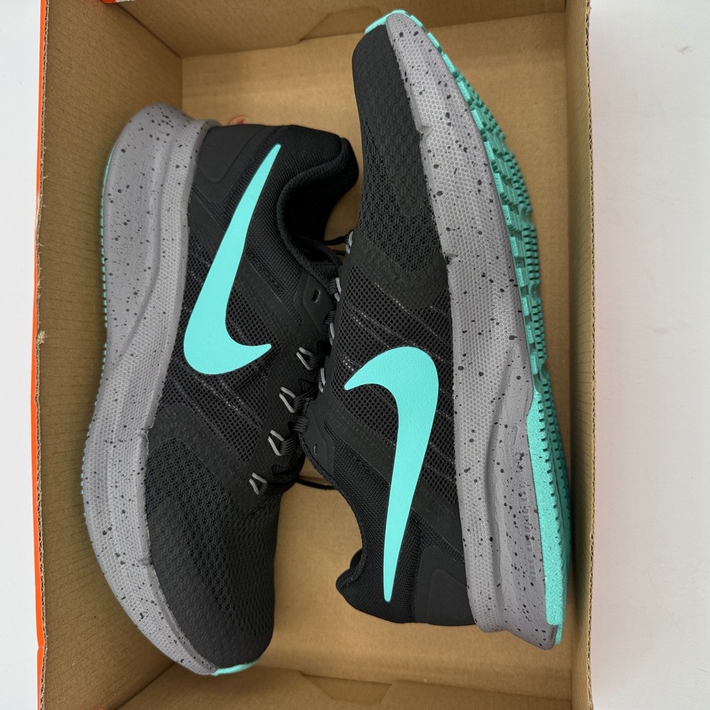 Nike Run Swift 3 SE Shoes Women Size 6.5 Black Green Frost Running HQ4217 010 - Picture 6 of 8